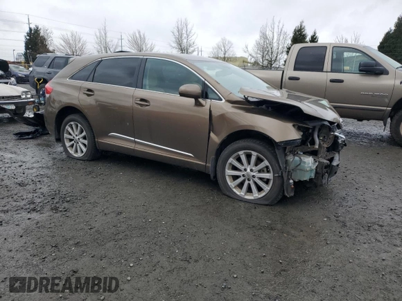 2011 Toyota Venza with VIN 4T3ZA3BB6BU044023, listed as a Copart auction lot 49450885 with 190,611 mi miles and Salvage Title. Bid and sale history available at carsss.com. Image 4.