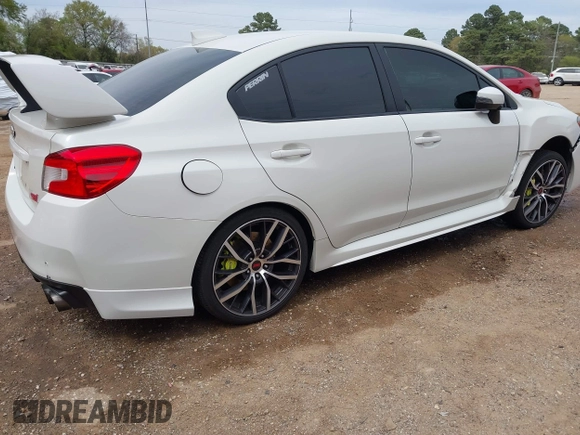 2021 Subaru WRX STI with VIN JF1VA2E65M9806189, listed as a IAAI auction lot 41876504 with 56,666 mi miles and . Bid and sale history available at DreamBid. Image 4.