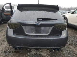 2008 Subaru Impreza Wagon (Natl) STI with VIN JF1GR89638L834127, listed as a Copart auction lot 42919395 with 0 mi miles and Salvage Title. Bid and sale history available at carsss.com. Image 6.