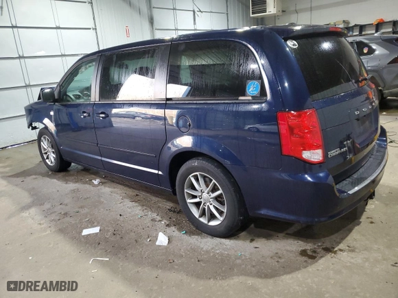 2014 Dodge Grand Caravan SE with VIN 2C4RDGBG8ER194000, listed as a Copart auction lot 45776485 with 108,940 mi miles and Salvage Title. Bid and sale history available at carsss.com. Image 2.