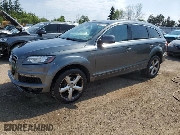2015 Audi Q7 Vorsprung Edition with VIN WA1WMCFE4FD008892, listed as a Copart auction lot 63013665 with 257,045 mi miles and Clean title. Bid and sale history available at DreamBid. Image 1.