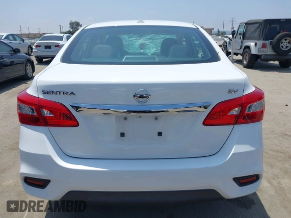 2017 Nissan Sentra SV with VIN 3N1AB7AP4HY321689, listed as a IAAI auction lot 42373727 with 34,331 mi miles and . Bid and sale history available at DreamBid. Image 17.