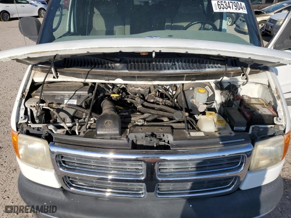 2002 Dodge Ram Van Conversion with VIN 2B6HB11Y62K136484, listed as a Copart auction lot 65347904 with NaN miles and Clean Title. Bid and sale history available at carsss.com. Image 12.