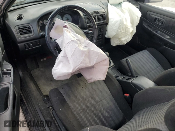 2000 Subaru Impreza RS with VIN JF1GM6750YG400589, listed as a Copart auction lot 78799154 with Not provided miles and Salvage title. Bid and sale history available at DreamBid. Image 8.