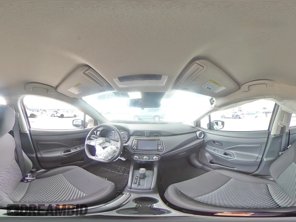 2024 Nissan Versa S with VIN 3N1CN8DV9RL878581, listed as a Copart auction lot 61565205 with 6,336 mi miles and Non repairable. Bid and sale history available at DreamBid. Image 14.