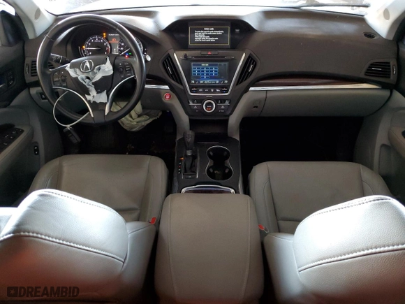 2015 Acura MDX with VIN 5FRYD3H28FB009231, listed as a Copart auction lot 51919065 with 122,636 mi miles and Salvage Title. Bid and sale history available at carsss.com. Image 8.
