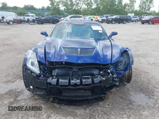 2018 Chevrolet Corvette Z06 3LZ with VIN 1G1YT2D60J5600521, listed as a IAAI auction lot 42365239 with 33,258 mi miles and . Bid and sale history available at DreamBid. Image 13.