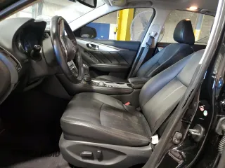 2021 Infiniti Q50 Luxe with VIN JN1EV7BR3MM750246, listed as a Copart auction lot 74994524 with 75,033 mi miles and Salvage Title. Bid and sale history available at carsss.com. Image 7.