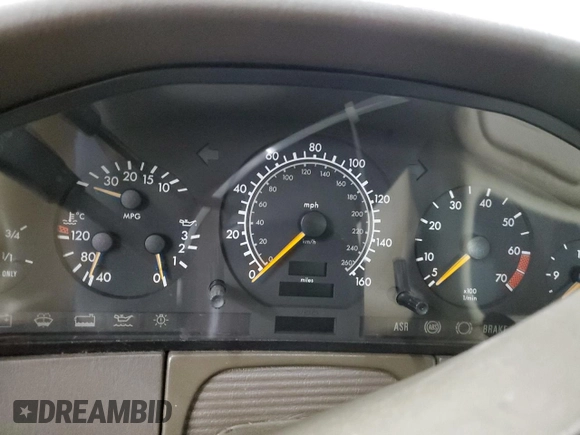 1997 Mercedes-Benz S-Class with VIN WDBGA43GXVA348562, listed as a Copart auction lot 84334784 with 0 mi miles and Clean Title. Bid and sale history available at carsss.com. Image 9.