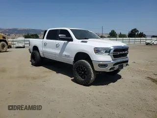 2020 Ram 1500 Big Horn with VIN 1C6SRFFT6LN154195, listed as a Copart auction lot 58764465 with 75,258 mi miles and Salvage title. Bid and sale history available at DreamBid. Image 13.