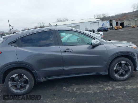 2018 Honda HR-V EX-L Navi with VIN 3CZRU6H7XJM718812, listed as a IAAI auction lot 41875621 with 148,531 mi miles. Bid and sale history available at carsss.com. Image 13.
