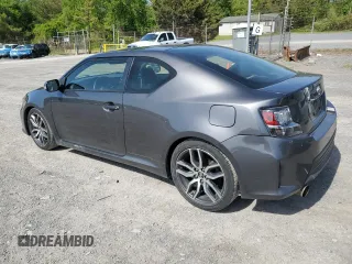 2015 Scion tC with VIN JTKJF5C76FJ007698, listed as a Copart auction lot 55138695 with 171,815 mi miles and Salvage Title. Bid and sale history available at carsss.com. Image 2.