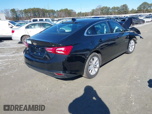 2022 Chevrolet Malibu LT with VIN 1G1ZD5ST0NF124136, listed as a IAAI auction lot 41101203 with 53,870 mi miles and . Bid and sale history available at DreamBid. Image 4.