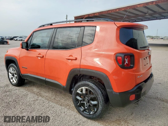2017 Jeep Renegade Latitude z VIN ZACCJBBB5HPF26425, wystawiony jako Copart lot #57722135 z przebiegiem 59 225 mil mil oraz Czysty tytuł • Clean title. Historia ofert i sprzedaży dostępna na DreamBid. Obrazek 2.