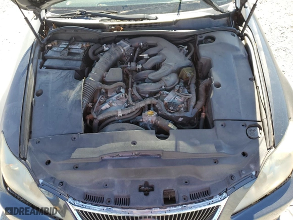 2007 Lexus IS 250 with VIN JTHCK262272011140, listed as a Copart auction lot 49245355 with 238,421 mi miles and Salvage Title. Bid and sale history available at carsss.com. Image 11.