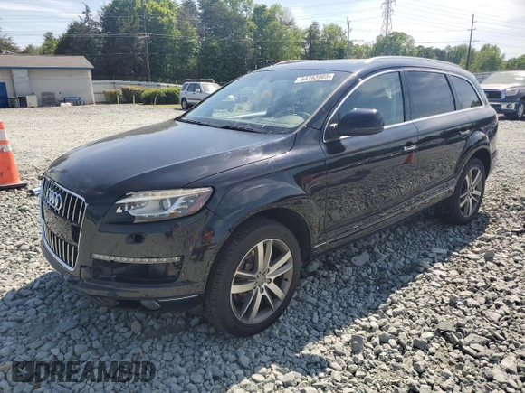 2015 Audi Q7 Premium Plus z VIN WA1LGAFE2FD017606, wystawiony jako Copart lot #54393905 z przebiegiem 203 023 mil mil oraz Czysty tytuł • Clean title. Historia ofert i sprzedaży dostępna na DreamBid. Obrazek 1.