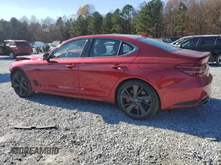 2023 Genesis G70 3.3T with VIN KMTG54TE4PU113825, listed as a Copart auction lot 83207564 with 10,123 mi miles and Salvage Title. Bid and sale history available at DreamBid. Image 2.