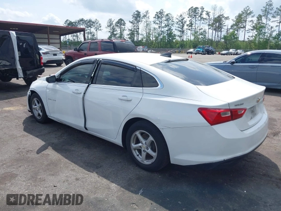 2017 Chevrolet Malibu LS with VIN 1G1ZB5ST4HF210933, listed as a IAAI auction lot 41922891 with 143,067 mi miles and . Bid and sale history available at DreamBid. Image 3.