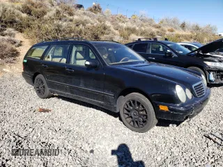 2002 Mercedes-Benz E-Class with VIN WDBJH82J42X066433, listed as a Copart auction lot 75933054 with 134,476 mi miles and Clean Title. Bid and sale history available at carsss.com. Image 4.