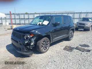 2020 Jeep Renegade Sport with VIN ZACNJBAB9LPL76867, listed as a IAAI auction lot 42269754 with 69,638 mi miles and . Bid and sale history available at DreamBid. Image 2.