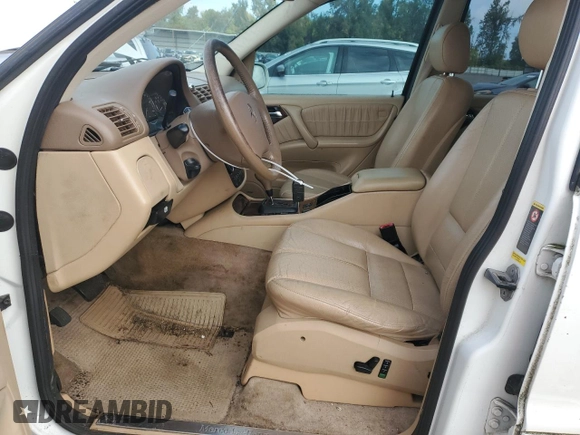 2003 Mercedes-Benz M-Class 3.2L with VIN 4JGAB54E53A395112, listed as a Copart auction lot 74948134 with 203,273 mi miles and Salvage Title. Bid and sale history available at carsss.com. Image 7.