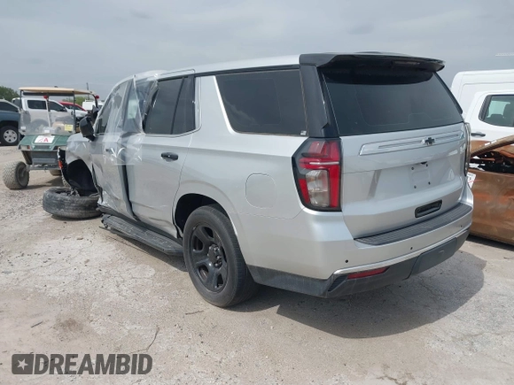 2022 Chevrolet Tahoe Commercial with VIN 1GNSCLED4NR254074, listed as a IAAI auction lot 42524415 with Not provided miles and . Bid and sale history available at DreamBid. Image 3.