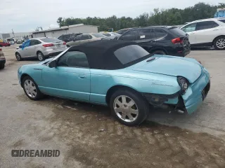 2002 Ford Thunderbird Hardtop Premium z VIN 1FAHP60A62Y128330, wystawiony jako Copart lot #71269834 z przebiegiem 96 182 mil mil oraz Szkoda całkowita • Salvage title. Historia ofert i sprzedaży dostępna na DreamBid. Obrazek 2.