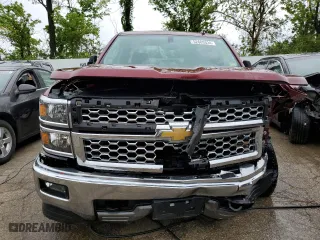 2014 Chevrolet Silverado 1500 LT with VIN 1GCRCREC1EZ322817, listed as a Copart auction lot 52605334 with 212,869 mi miles and Salvage Title. Bid and sale history available at carsss.com. Image 5.