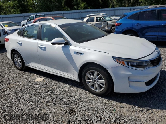 2018 Kia Optima LX with VIN 5XXGT4L32JG180889, listed as a Copart auction lot 53257725 with 64,896 mi miles and Salvage Title. Bid and sale history available at carsss.com. Image 4.