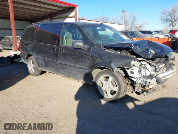 2007 Chevrolet Uplander LT w/1LT with VIN 1GNDV33W77D206642, listed as a IAAI auction lot 41305841 with 186,922 mi miles. Bid and sale history available at carsss.com. Image 1.