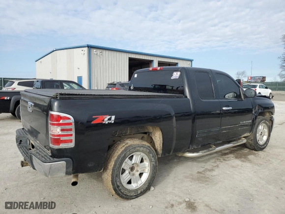2009 Chevrolet Silverado 1500 LTZ with VIN 1GCEK39069Z208171, listed as a Copart auction lot 84343144 with 269,210 mi miles and Salvage Title. Bid and sale history available at carsss.com. Image 3.