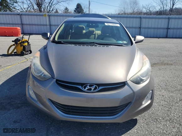 2013 Hyundai Elantra GLS PZEV with VIN 5NPDH4AE8DH183250, listed as a Copart auction lot 50174825 with 89,962 mi miles and Salvage Title. Bid and sale history available at carsss.com. Image 5.