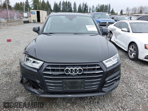 2020 Audi Q5 S line Prestige with VIN WA1F2AFY0L2045966, listed as a IAAI auction lot 41820515 with 60,550 mi miles. Bid and sale history available at carsss.com. Image 12.