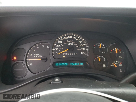 2005 Chevrolet Suburban LT with VIN 1GNFK16ZX5J132840, listed as a Copart auction lot 49240485 with 204,463 mi miles and Non repairable. Bid and sale history available at DreamBid. Image 9.