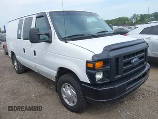 2008 Ford Econoline Cargo Commercial with VIN 1FTNE24W58DA41195, listed as a IAAI auction lot 42392083 with Not provided miles and . Bid and sale history available at DreamBid. Image 1.