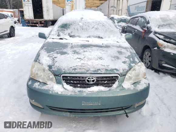 2005 Toyota Corolla CE with VIN 2T1BR32E25C847902, listed as a Copart auction lot 86173244 with 153,723 mi miles and Salvage title. Bid and sale history available at DreamBid. Image 5.