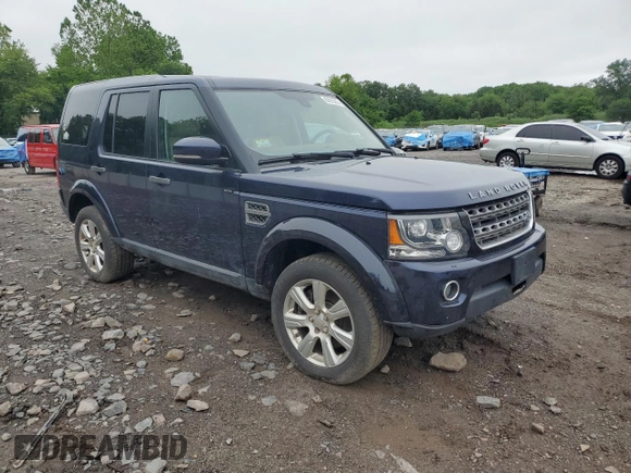 2015 Land Rover LR4 HSE with VIN SALAG2V6XFA742605, listed as a Copart auction lot 60933265 with Not provided miles and Salvage title. Bid and sale history available at DreamBid. Image 4.