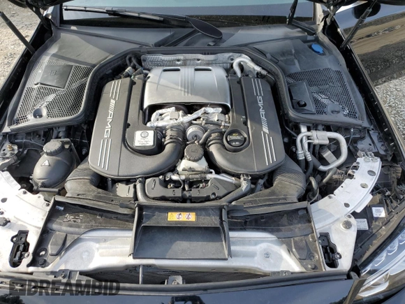 2016 Mercedes-Benz C 63 S AMG with VIN 55SWF8HB4GU109133, listed as a Copart auction lot 43380055 with 70,940 mi miles and Salvage title. Bid and sale history available at DreamBid. Image 12.