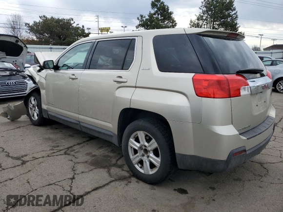 2014 GMC Terrain SLE with VIN 2GKALMEK6E6142952, listed as a Copart auction lot 46846995 with 103,716 mi miles and Salvage Title. Bid and sale history available at carsss.com. Image 2.