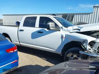 2023 Ram 2500 Tradesman with VIN 3C6UR5CL5PG502252, listed as a IAAI auction lot 41066163 with 36,271 mi miles. Bid and sale history available at carsss.com. Image 1.
