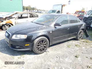 2008 Audi A4 2.0T with VIN WAUDF68E88A079729, listed as a Copart auction lot 70975904 with 247,692 mi miles and Non Repairable. Bid and sale history available at carsss.com. Image 1.