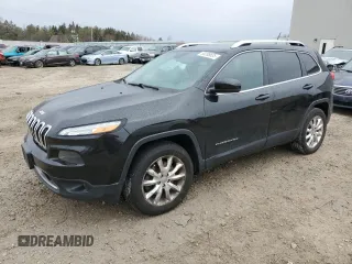 2014 Jeep Cherokee Limited with VIN 1C4PJMDBXEW281372, listed as a Copart auction lot 50288835 with 143,664 mi miles and Clean Title. Bid and sale history available at carsss.com. Image 1.