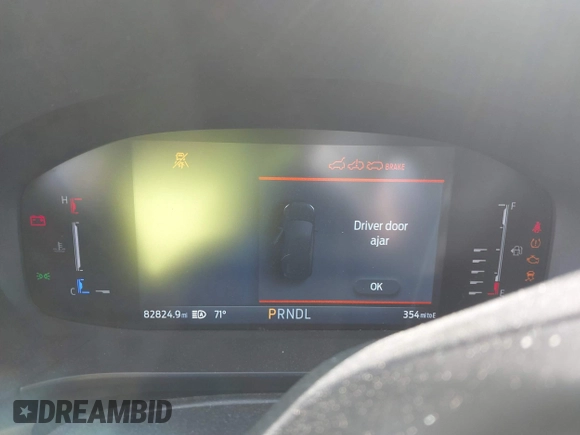 2023 Ford Escape Active with VIN 1FMCU0GZ1PUA35697, listed as a IAAI auction lot 41886290 with 82,824 mi miles and . Bid and sale history available at DreamBid. Image 7.