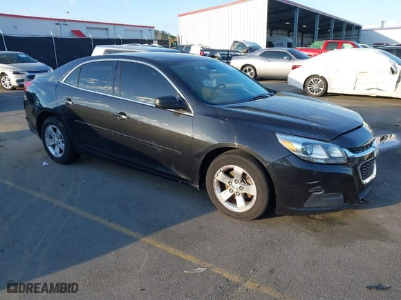 2014 Chevrolet Malibu LS with VIN 1G11B5SL0EF124057, listed as a IAAI auction lot 41794037 with 168,422 mi miles. Bid and sale history available at carsss.com. Image 1.