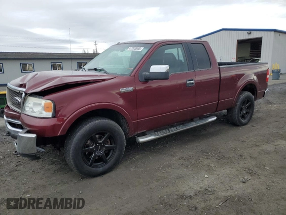 2006 Ford F-150 XLT with VIN 1FTPX14V86FA81776, listed as a Copart auction lot 47703985 with 169,600 mi miles and Salvage Title. Bid and sale history available at carsss.com. Image 1.