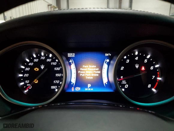2014 Maserati Ghibli S Q4 with VIN ZAM57RTA4E1101338, listed as a Copart auction lot 49075285 with 26,136 mi miles and Salvage Title. Bid and sale history available at carsss.com. Image 9.