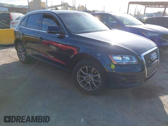 2011 Audi Q5 with VIN WA1CFBFPXBA119404, listed as a IAAI auction lot 41720415 with 161,521 mi miles and . Bid and sale history available at DreamBid. Image 1.