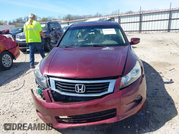 2009 Honda Accord EX-L with VIN 1HGCP36869A038042, listed as a IAAI auction lot 41850876 with 182,927 mi miles and . Bid and sale history available at DreamBid. Image 13.