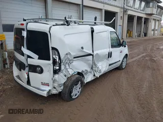 2018 Ram ProMaster City Cargo Tradesman SLT with VIN ZFBERFBB8J6L51690, listed as a IAAI auction lot 41592368 with 92,177 mi miles and . Bid and sale history available at DreamBid. Image 4.
