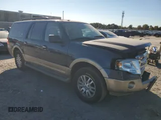 2013 Ford Expedition EL XLT with VIN 1FMJK1J55DEF45274, listed as a Copart auction lot 76188814 with 125,364 mi miles and Salvage Title. Bid and sale history available at carsss.com. Image 4.